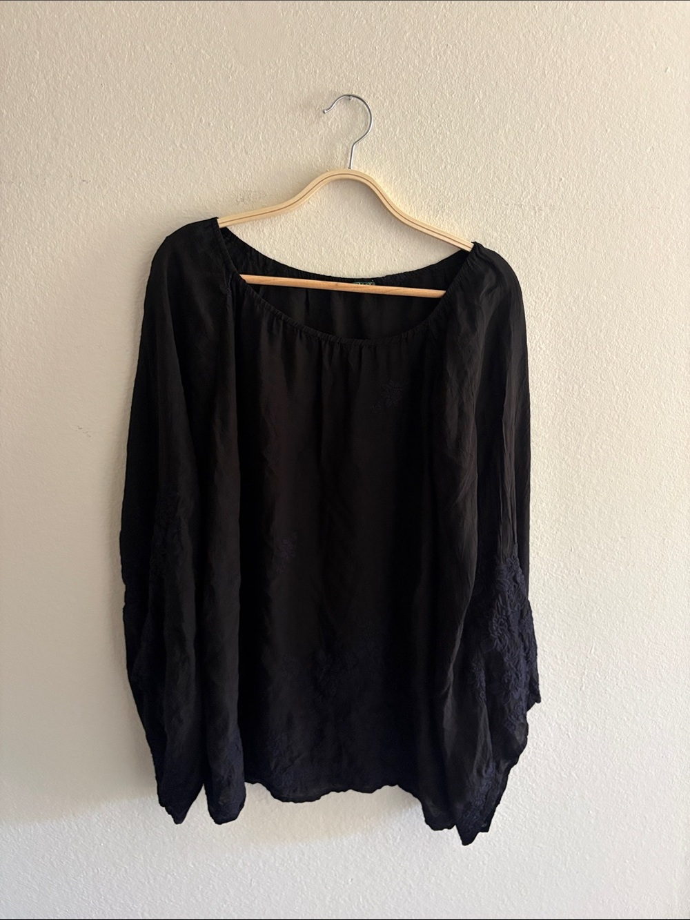 Johnny Was Embroidered Blouse